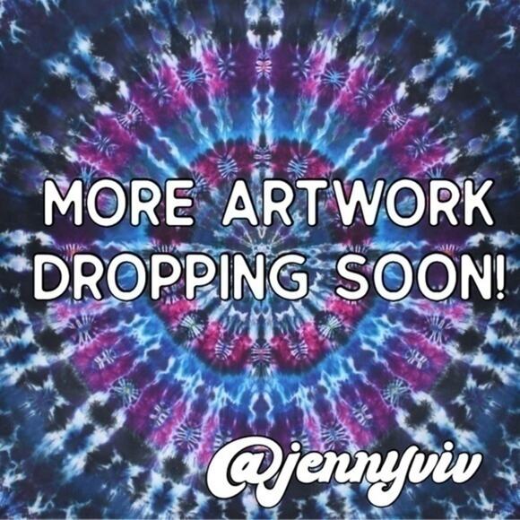 Tie Dye Headbands bundle Handcrafted set of 2 yoga - Picture 5 of 6